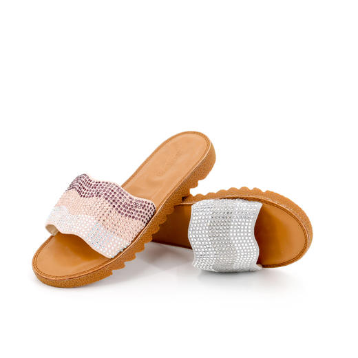 Safiya索菲娅时尚超软水钻女凉拖鞋2020夏季SF02110091 商品图4