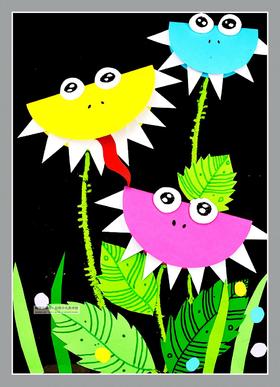 《有趣的手工创意--食人花》低幼【自动发货：下单后，点击手机短信中收到的链接，即可获取文件下载的链接；如有任何问题，可添加客服微信hm33268获得帮助】