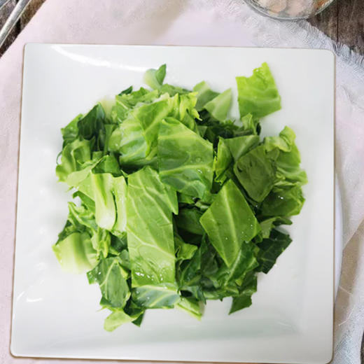 净菜：莲花白块25mm/500g 商品图0