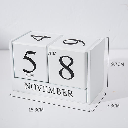 【简约日历摆件复古】创意实用家居饰品 商品图5