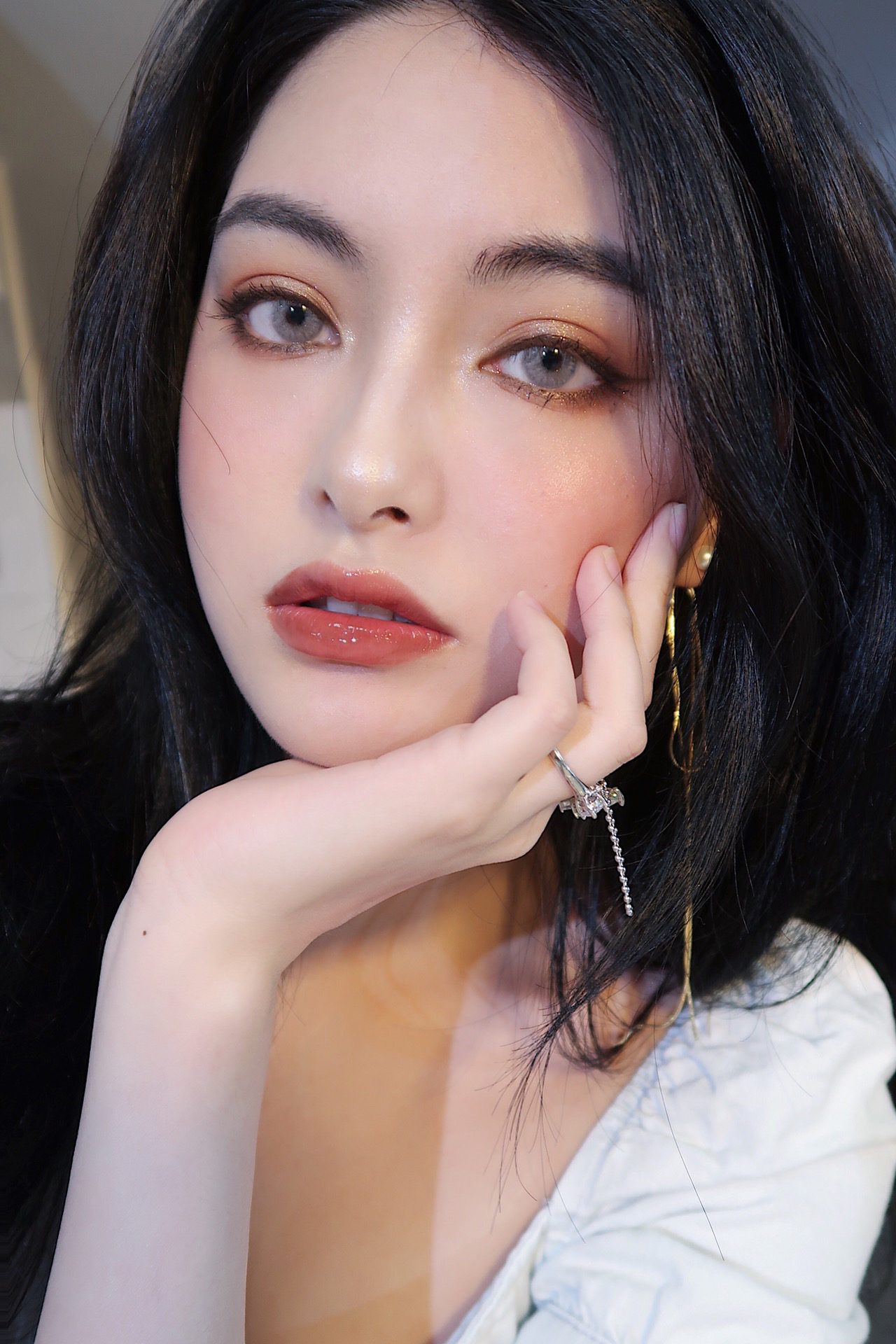 208一副orangecon黎雾vision麻酒桑系列灰140mm着色132mm