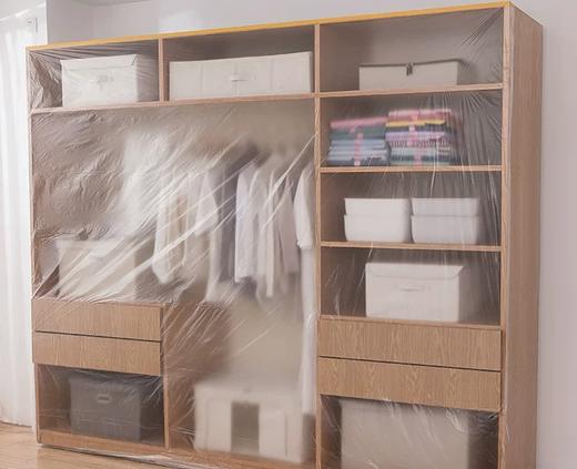 家具防尘遮盖保护膜  宿舍防尘布装修家具保护塑料遮盖一次性盖布床罩3.32 商品图1