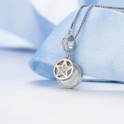 【宏艺珠宝】月光之境·银项链