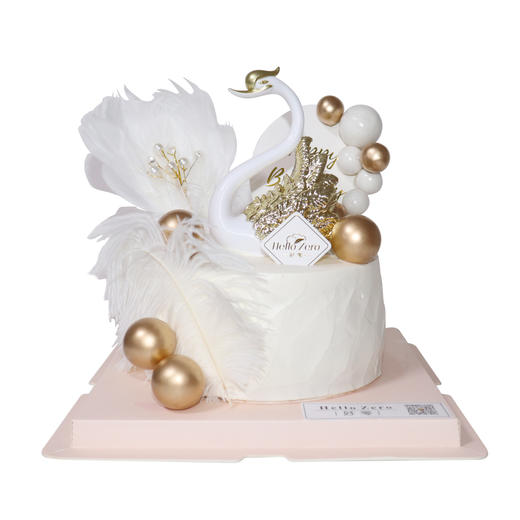 白天鹅-生日蛋糕