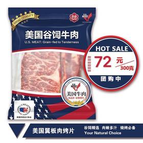 【买一送一】苏食美国翼板肉烤片300g/3片【025】