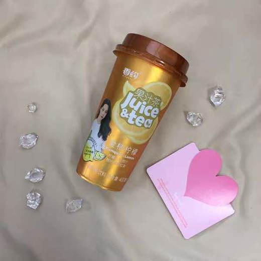 香约金桔柠檬/青柠/桃桃果汁茶400g*3瓶（新货） 商品图2