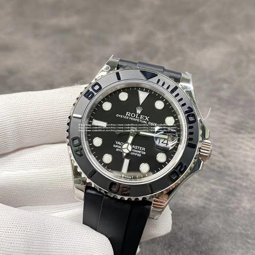 【台湾厂】新款游艇42mm到货，劳游艇名仕型 装载2836机芯，双向旋转60分钟刻度外圈配哑黑色Cerachrom陶质圈口，凸显抛光立体数字！新款时针增大，分针缩细，增强了可读性。新款Pyester 商品图6