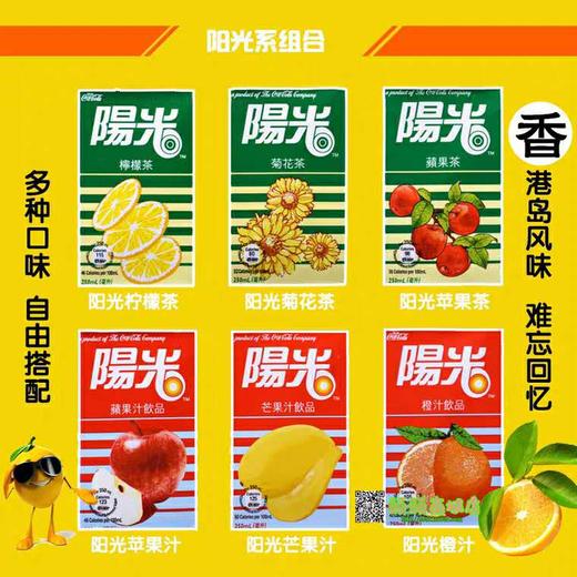 阳光柑香茶250ml  4890008280933 商品图0