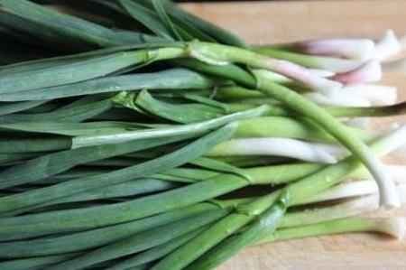 大蒜叶500g以实际称重为准仅限谷山府店