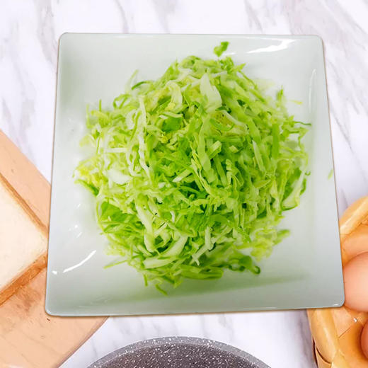 净菜：莲花白丝3mm/500g 商品图0