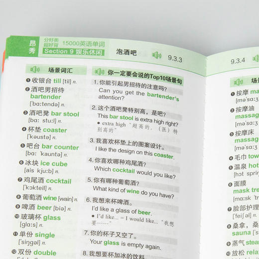 15000英语单词口袋书+口语零起点英语入门图解（共2册）昂秀外语 英语口语 英语学习 商品图3