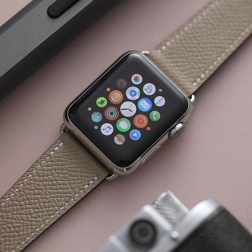 芯选手工表带 Epsom皮 风衣灰 商品图1