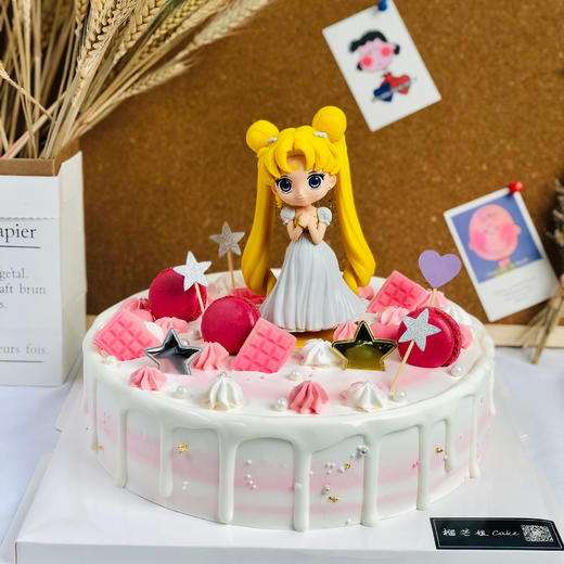 【美少女战士】-生日蛋糕/女孩儿童蛋糕