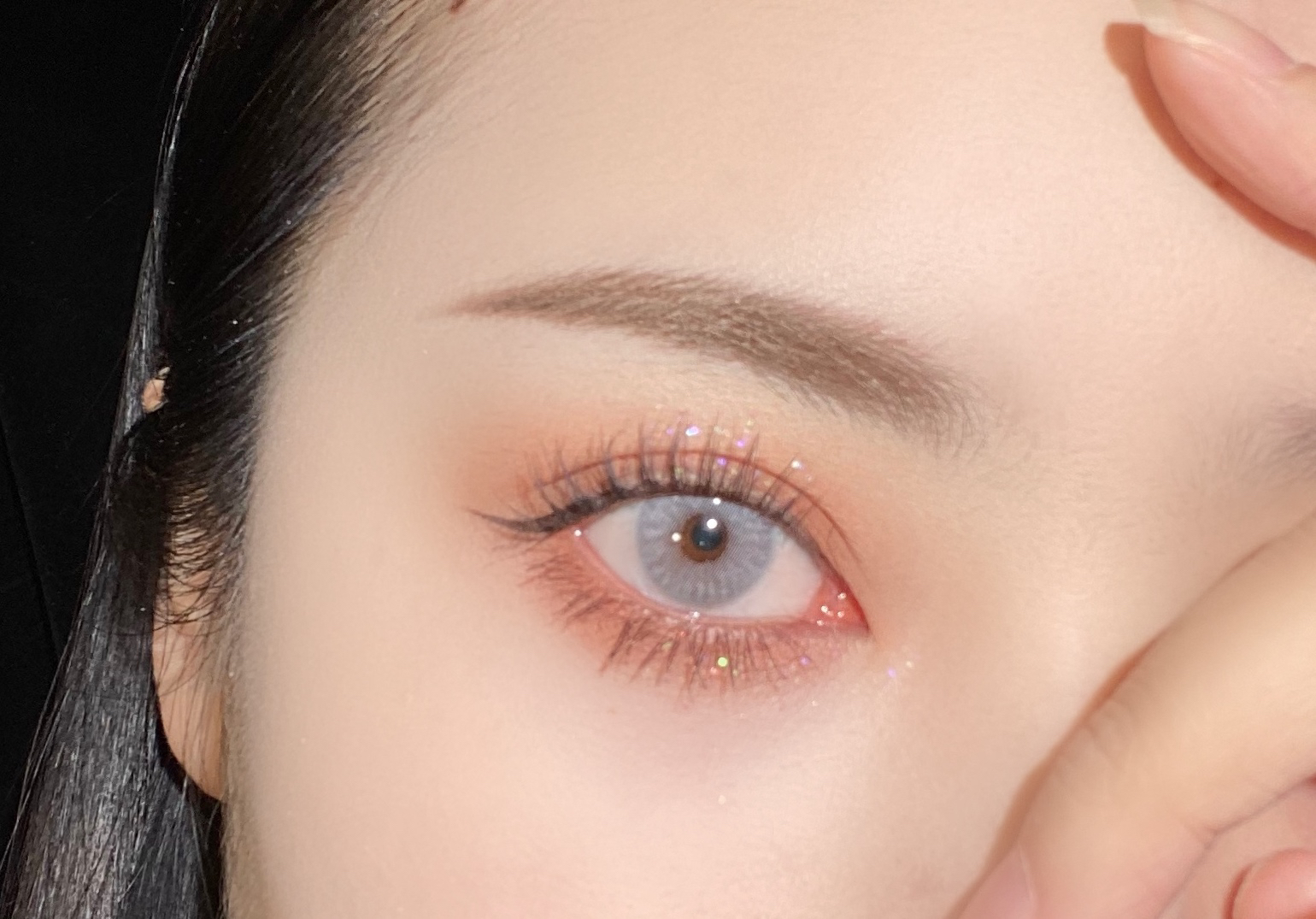 208一副orangecon黎雾vision麻酒桑系列灰140mm着色132mm