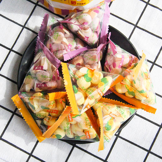 日本西村双味三角包小馒头52g宝宝零食婴儿辅食营养便携独立小包