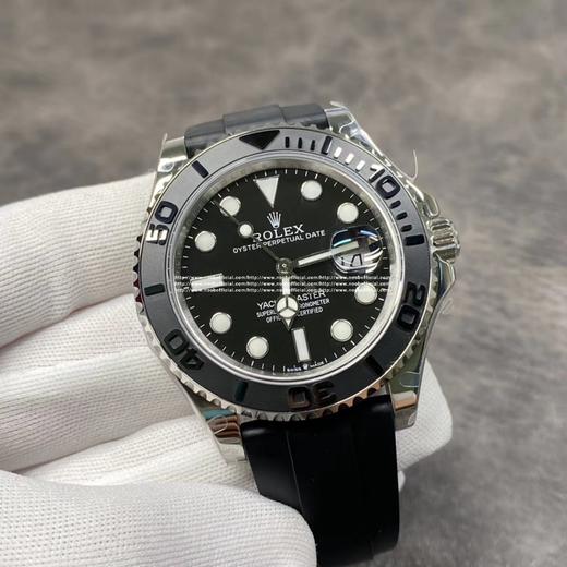 【台湾厂】新款游艇42mm到货，劳游艇名仕型 装载2836机芯，双向旋转60分钟刻度外圈配哑黑色Cerachrom陶质圈口，凸显抛光立体数字！新款时针增大，分针缩细，增强了可读性。新款Pyester 商品图8
