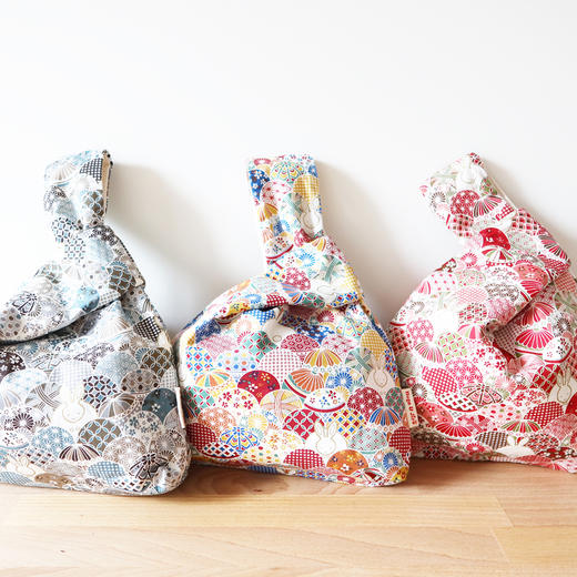 HUJI祤集套结手提包风の花绣球小兔 商品图4