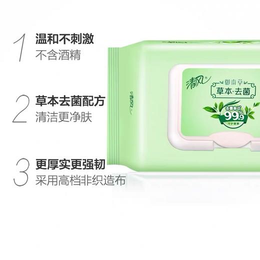 清风 卫生湿巾 80片 商品图3