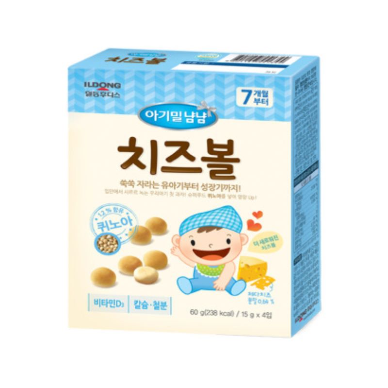 韩国日东福德食小馒头(奶酪味) 60克JPY带授权招加盟代理
