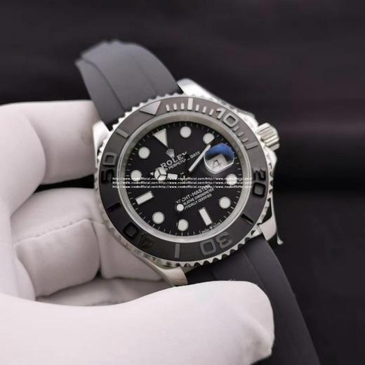 【台湾厂】新款游艇42mm到货，劳游艇名仕型 装载2836机芯，双向旋转60分钟刻度外圈配哑黑色Cerachrom陶质圈口，凸显抛光立体数字！新款时针增大，分针缩细，增强了可读性。新款Pyester 商品图1