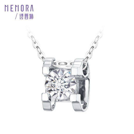 【积分抵值】MEMORA诗普琳珠宝18K玫瑰金钻石牛头款项链套链送女友DY181102、DY181101 商品图3