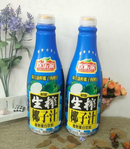 欢乐家生榨椰子汁1.25L*1瓶（新货） 商品图0