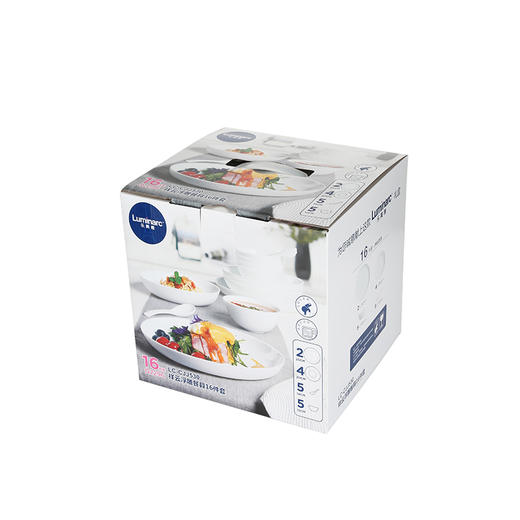 LC-CJJ530 祥云浮雕餐具16件套 商品图9