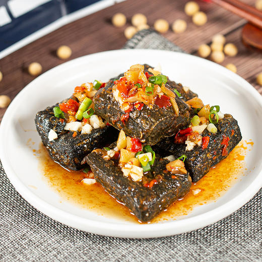 地道湖南味·老长沙臭豆腐鲜胚 闻起来臭 吃起来香 送密制香辣酱 辣椒