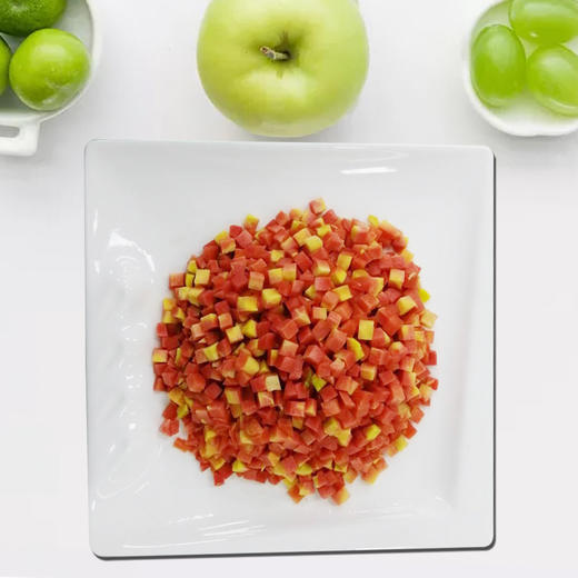 净菜：红萝卜块1cm/500g 商品图0