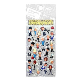 bigbang ARTTOY STICKER 韩国明星周边 儿童小学生 贴纸JPY带授权招加盟代理