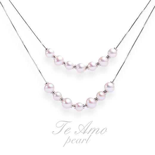 律动系列【音律】淡水珍珠项链/代表作品 商品图2