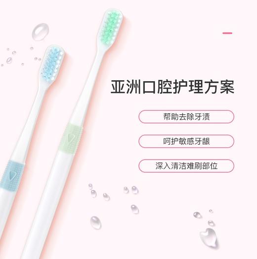 【包邮】皓诺美成人牙刷1组4支家庭装 柔细刷毛 炫彩防滑手柄牙刷JPY带授权招加盟代理 商品图6