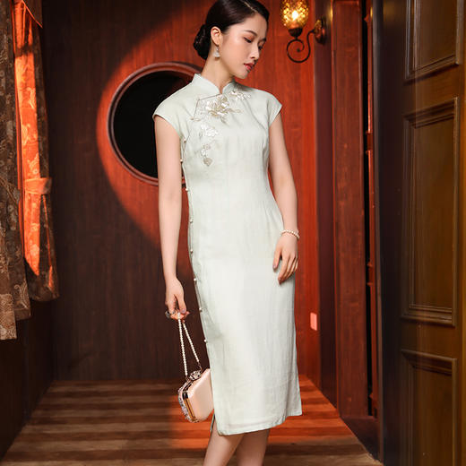 【现货】民国风绣花旗袍 l092 - 玺玥国风女装旗舰店