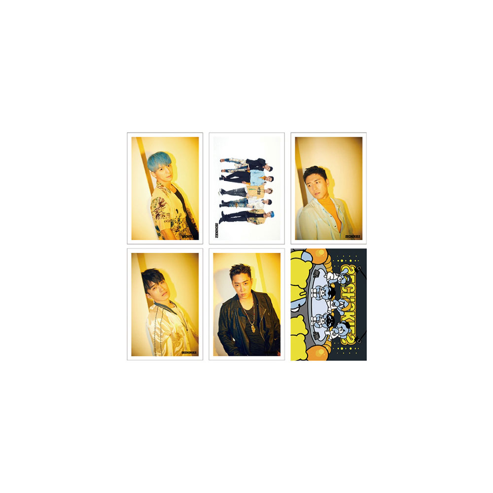 [YN] SECHSKIES POSTCARD SET 1,SET 2 sechskies水晶男孩明信片JPY带授权招加盟代理