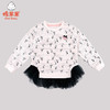 棉果果春秋季女童氨棉小毛圈满印圆领卫衣M322180220440 商品缩略图0