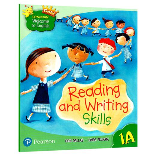 新版香港朗文小学英语教材英文原版 Longman Welcome to English Gold reading and writing skills 1A 1年级上学期阅读写作练习册 商品图0