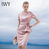 IWY/粉色西装半裙套装CS856 商品缩略图1