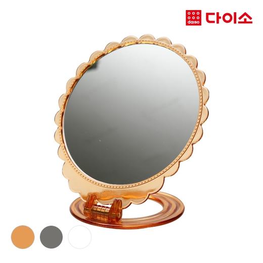 Daiso Makeup mirror 化妆镜 大创向日葵立镜（大）JPY带授权招加盟代理 商品图0