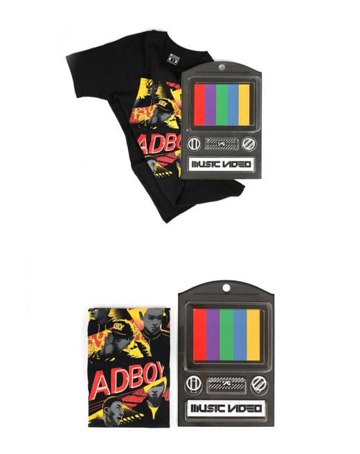 BIGBANG [M.V CLIP T] BIGBANG BAD BOY 短袖T恤JPY带授权招加盟代理 商品图1