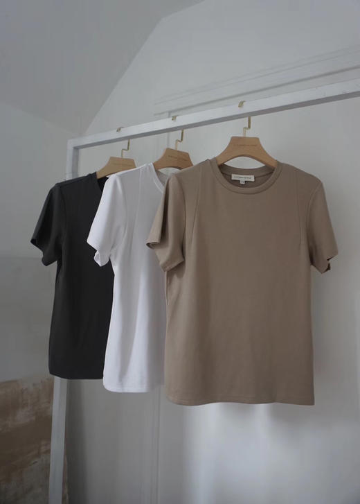 Viktoria Chan | SS2052 Dante Basic Tshirt  [T恤] 商品图2