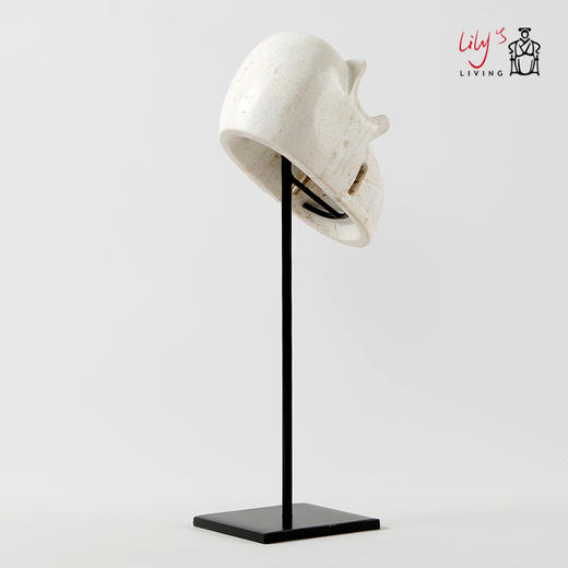 现代轻奢样板房软装饰品人物装饰摆件骷髅头工艺品家居客厅摆设 商品图4