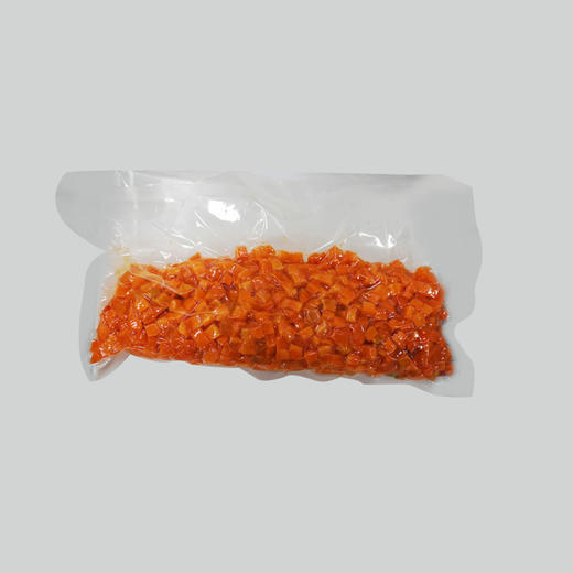 净菜：胡萝卜丁8mm/500g 商品图1