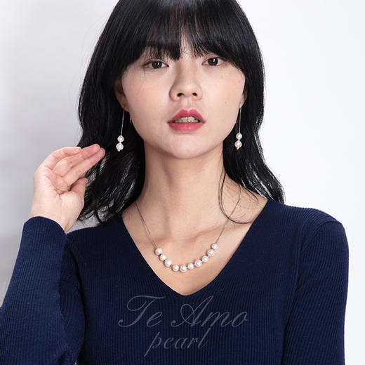 律动系列【音律】淡水珍珠项链/代表作品 商品图1