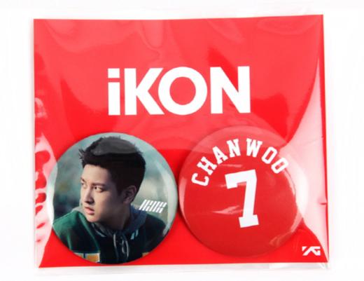 iKON BADGE SET 个人徽章 韩国直邮 明星周边JPY带授权招加盟代理 商品图1