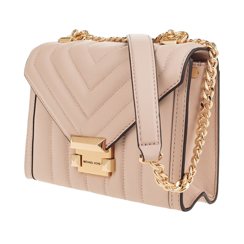 MICHAEL KORS/迈克高仕 浅粉色女士挎包 30F8GXIL1T-SOFTPINKJPY带授权招加盟代理