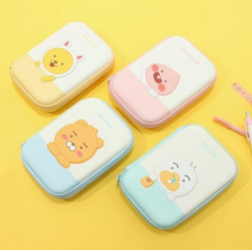[Fool's Love] Kakao Friends Little EVA Hard Pouch Small笔袋JPY带授权招加盟代理