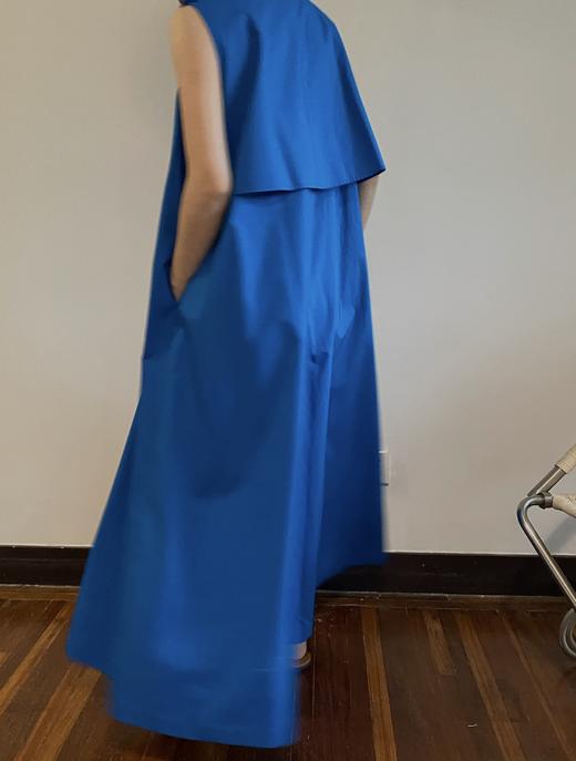 HIDEMI 海洋蓝宽松简约设计感连体裤 商品图12