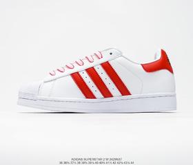 阿迪达斯adidas Originals SUPERSTAR CNY经典贝壳头休闲运动板鞋“皮革白中国狮头刺绣”