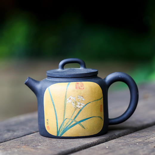 陈学  花卉壶 商品图0