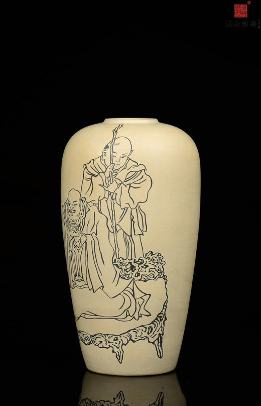 逯英杰罗汉樽 商品图2